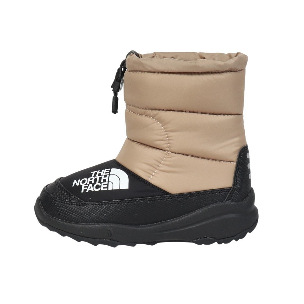 ザ・ノース・フェイス（THE NORTH FACE）（キッズ）ジュニア ブーツ ヌプシ ブーティ VII ベージュ NFJ52288 KT 保温 防水 雪 雪道 雪遊び ウィンターブーツ 冬