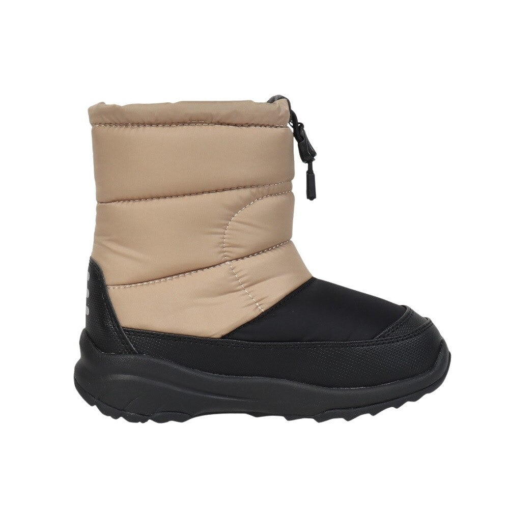ザ・ノース・フェイス（THE NORTH FACE）（キッズ）ジュニア ブーツ ヌプシ ブーティ VII ベージュ NFJ52288 KT ブーツ カジュアルシューズ