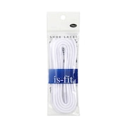 イズフィット（is-fit）（メンズ、レディース、キッズ）シューレース 120cm EST120 シロ