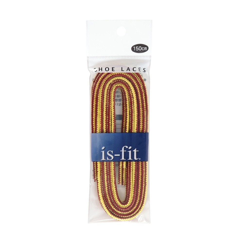 イズフィット（is-fit）（メンズ、レディース、キッズ）シューレース 靴ひも X アウトドア チャ 150cm