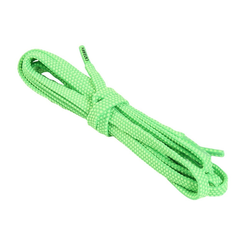 キャタピラン（CATERPYRUN）（メンズ、レディース、キッズ）シューレース 靴ひも マジックレース 2.0 110cm グリーン M2-110-GRN