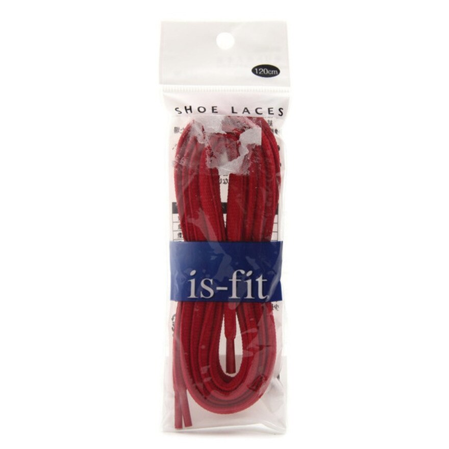  シューレース 120cm isfitIP5 レッド