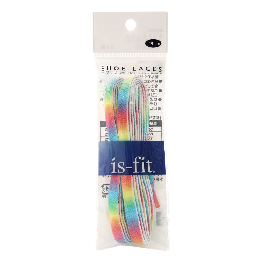 シューレース 120cm ifAP16 レインボー 