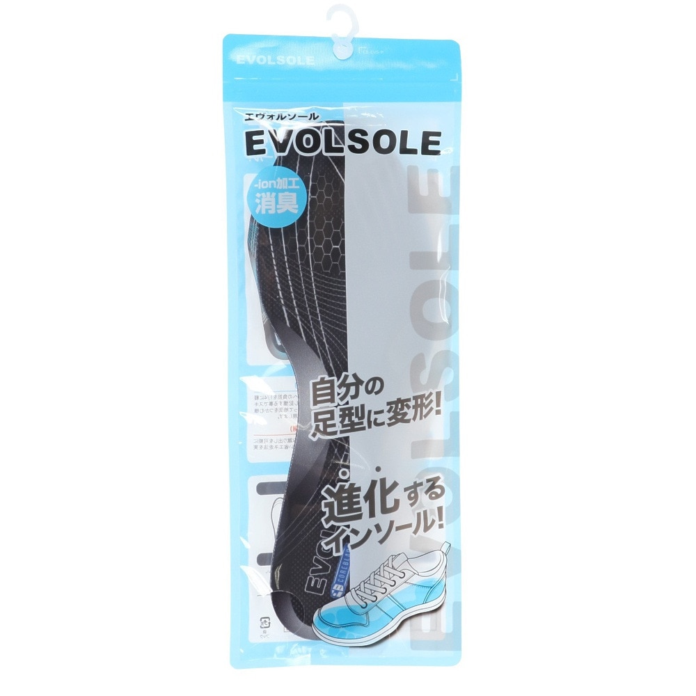 コアブレード（ＣＯＲＥＢＬＡＤＥ）（メンズ、レディース）インソール 中敷き fit エヴォルソール BLK ブラック 日本製 消臭 水洗い可能