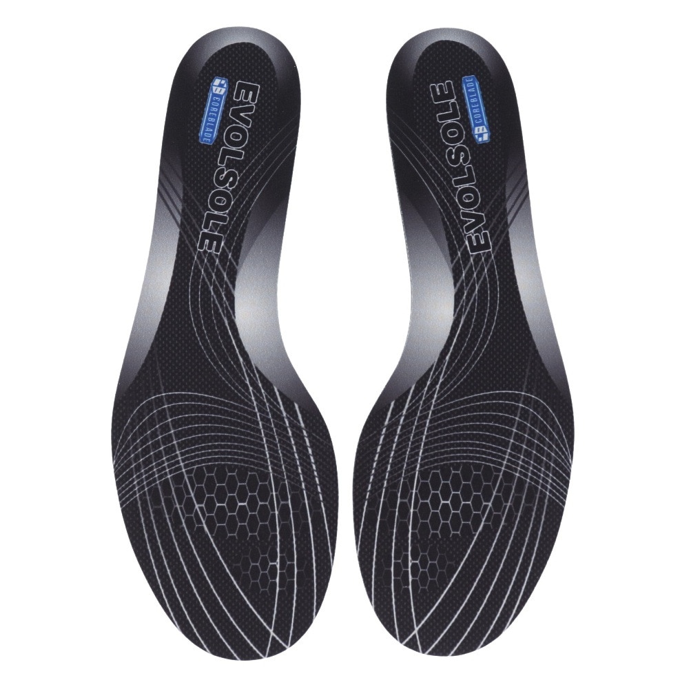 コアブレード（ＣＯＲＥＢＬＡＤＥ）（メンズ、レディース）インソール 中敷き fit エヴォルソール BLK ブラック 日本製 消臭 水洗い可能
