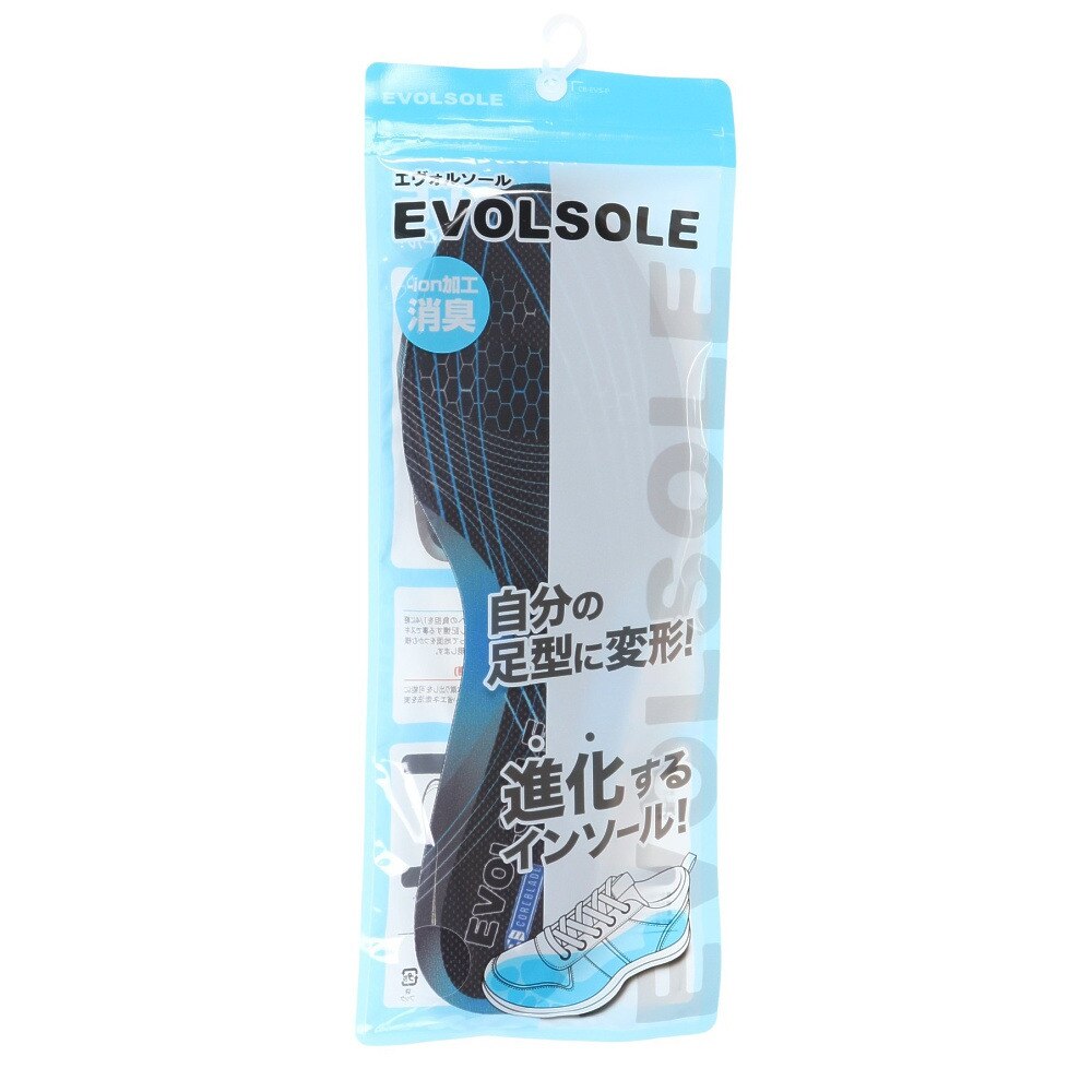 コアブレード（ＣＯＲＥＢＬＡＤＥ）（メンズ、レディース）インソール 中敷き fit エヴォルソール BLU ブルー 日本製 消臭 水洗い可能