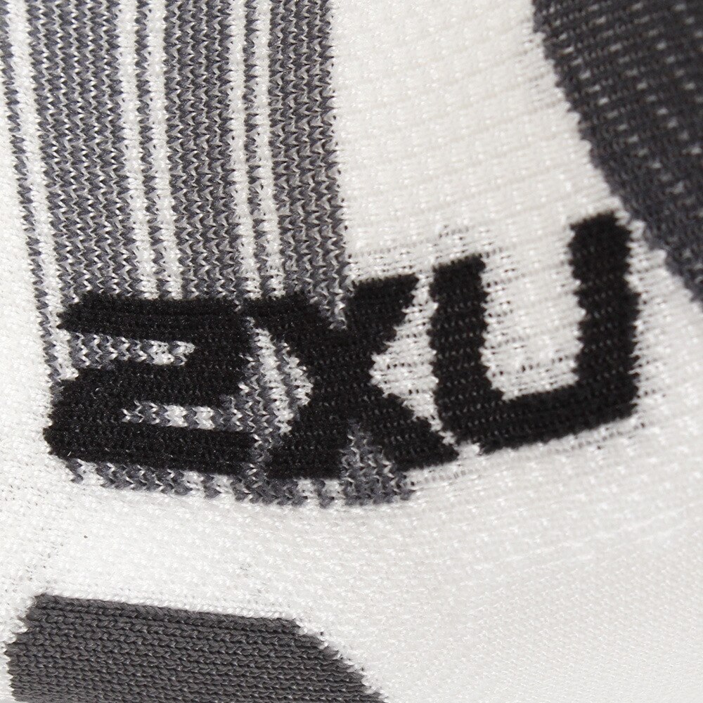 ツー・タイムズ・ユー（2XU）（メンズ）ベクターウルトラライトノーショーソックス UA5041E-WHT/GRY