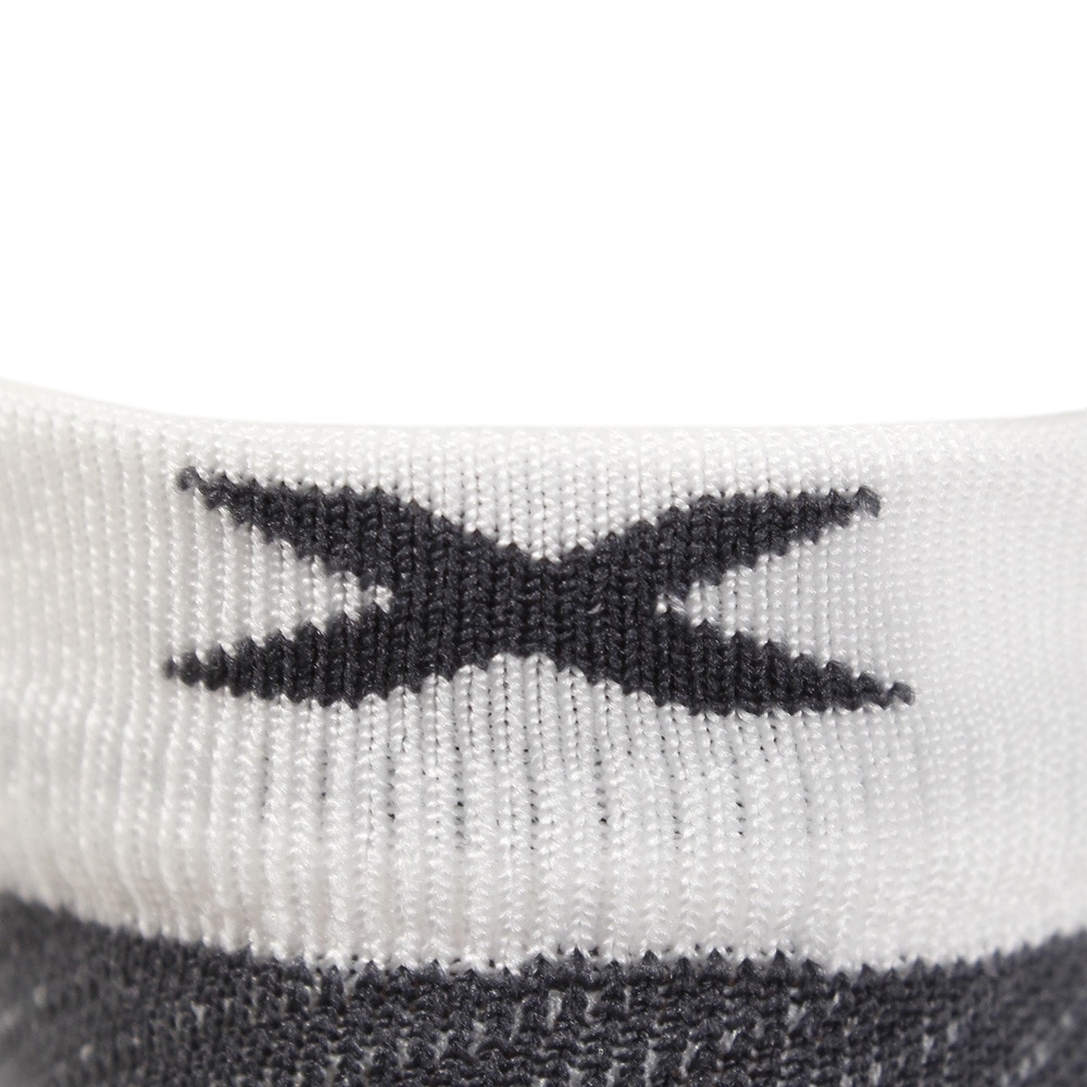 ツー・タイムズ・ユー（2XU）（メンズ）ベクターウルトラライトノーショーソックス UA5041E-WHT/GRY