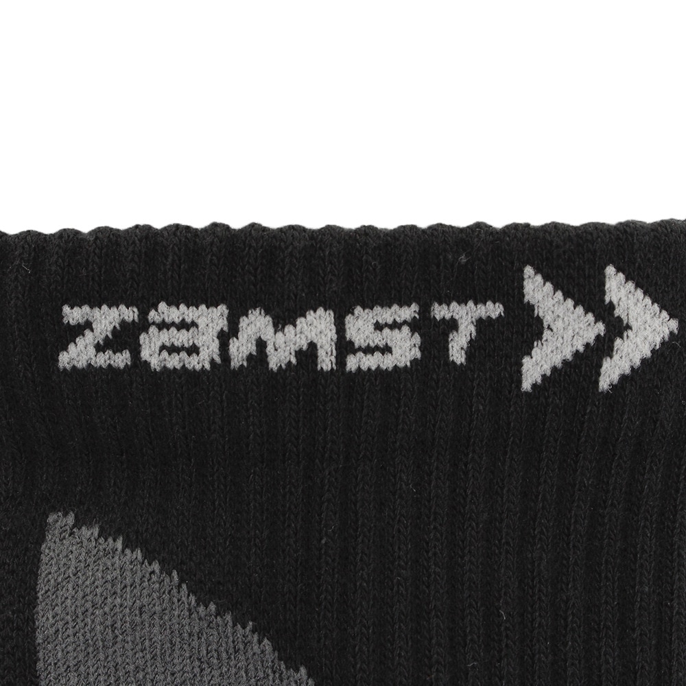 ザムスト（ZAMST）（メンズ、レディース）機能ソックスHA-1ショートソックスBLK 靴下 黒