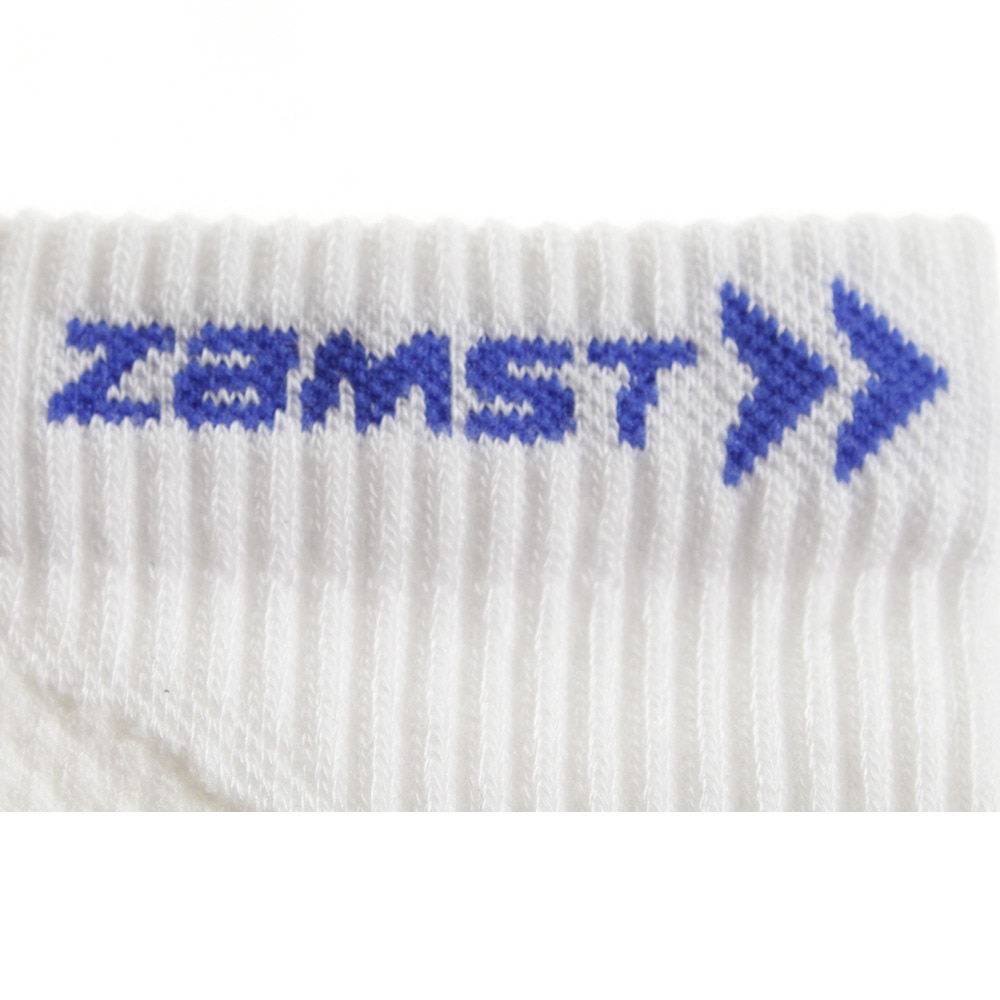 ザムスト（ZAMST）（メンズ、レディース）機能ソックス HA-1ショートソックスWHT 白 靴下