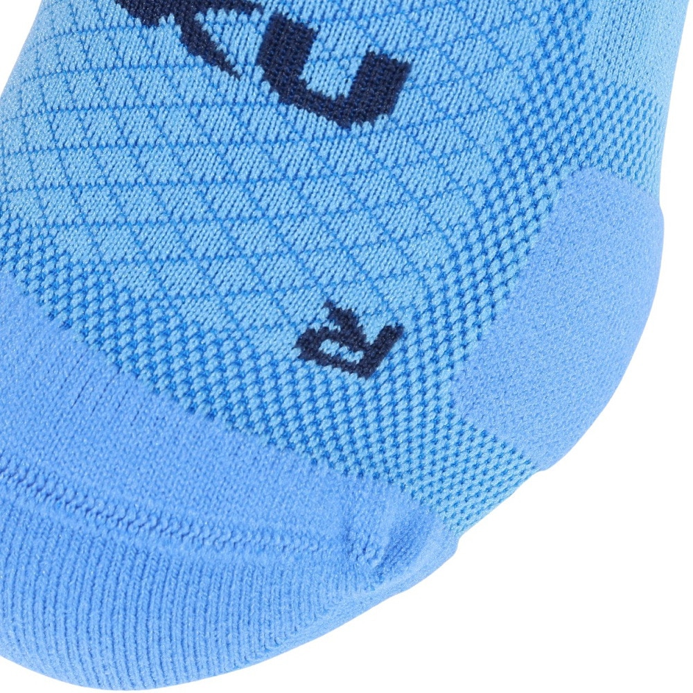 ツー・タイムズ・ユー（2XU）（メンズ）ランニングソックス 5本指 靴下 ベクターライトクッションクルーソックス UA7005E-AZB/SUF