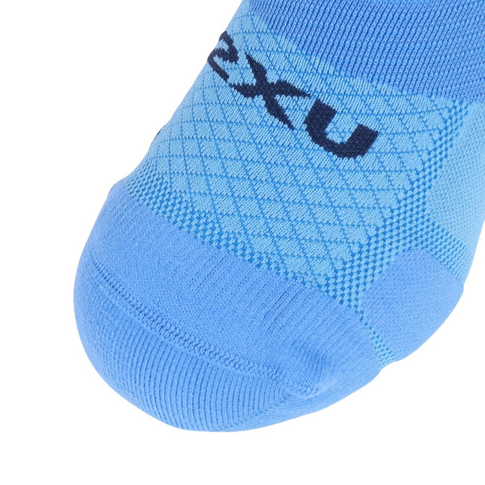 ツー・タイムズ・ユー（2XU）（メンズ）ランニングソックス 5本指 靴下 ベクターライトクッションクルーソックス UA7005E-AZB/SUF