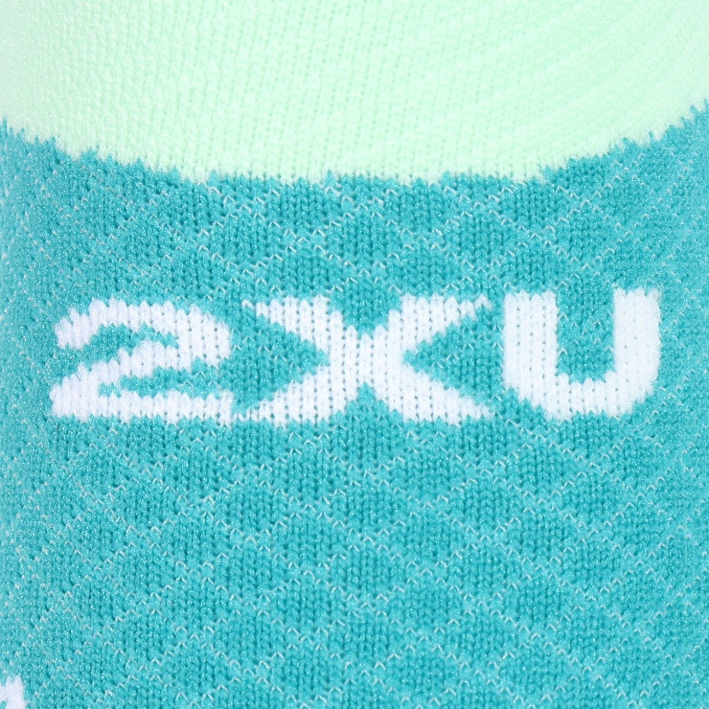 ツー・タイムズ・ユー（2XU）（メンズ）ランニングソックス 5本指 靴下 ベクターライトクッションクルーソックス UA7005E-SLG/DGM