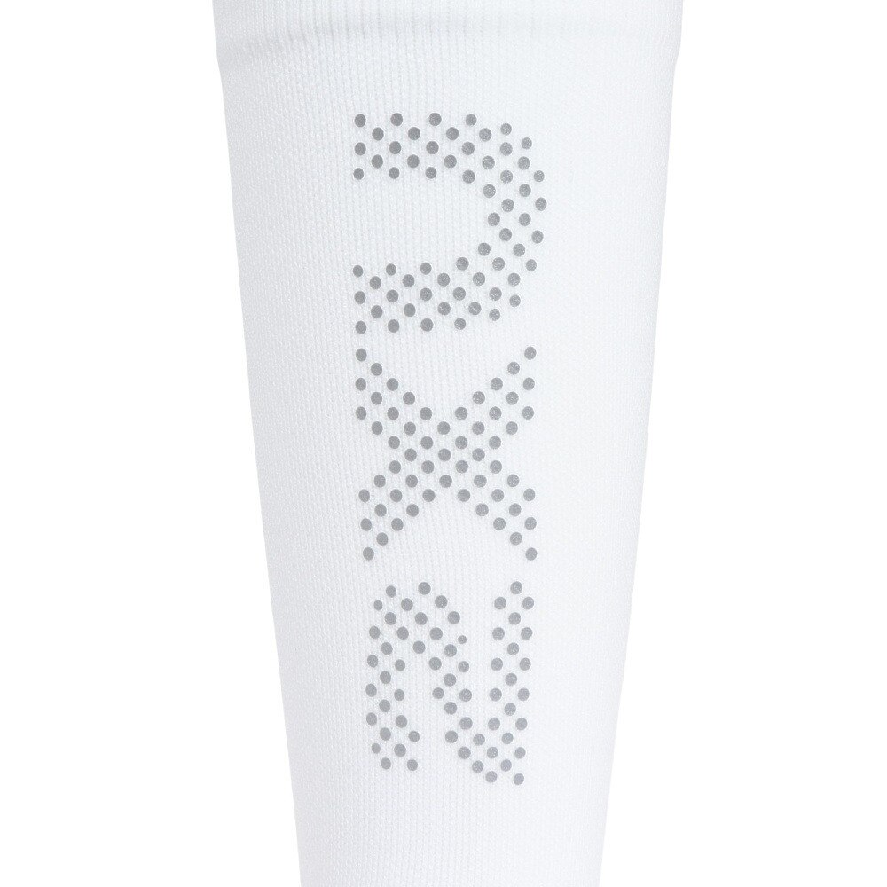 ツー・タイムズ・ユー（2XU）（メンズ、レディース）靴下 ベクター リフレクティブクルーソックス UA7355E-WHT/SRF