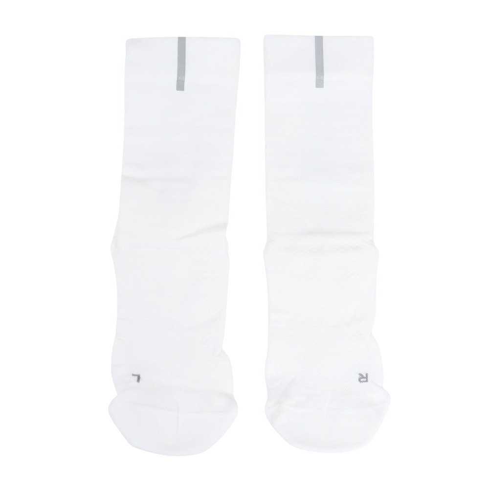 ツー・タイムズ・ユー（2XU）（メンズ、レディース）靴下 ベクター リフレクティブクルーソックス UA7355E-WHT/SRF