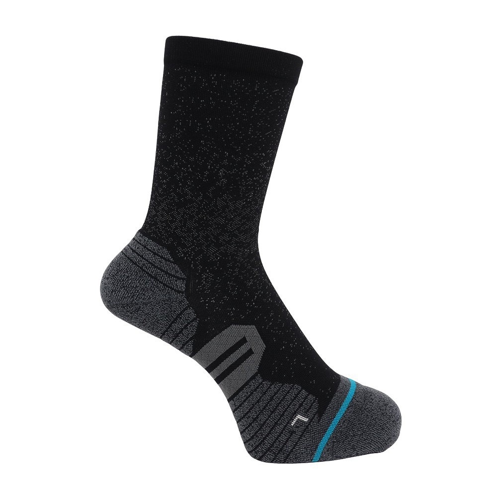 スタンス（STANCE）（メンズ、レディース）ランニングソックス 靴下 RUN CREW ST A448A20RCS BLK