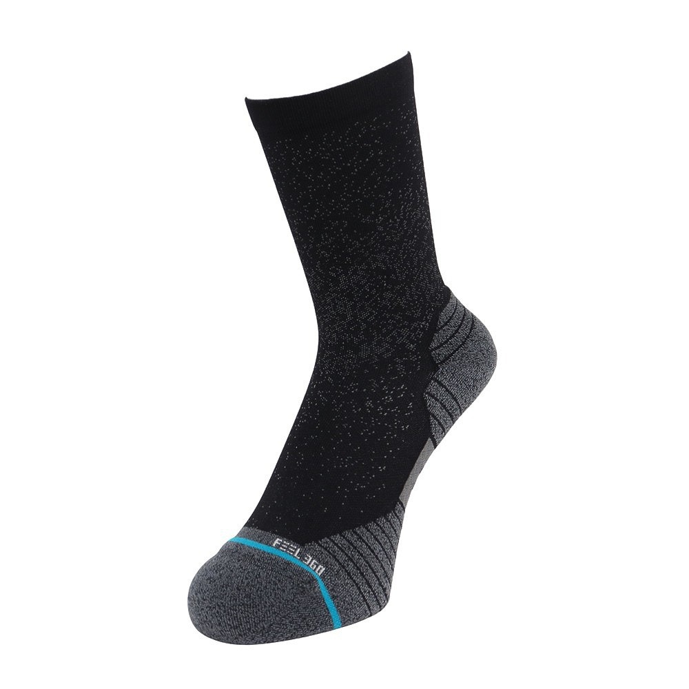 スタンス（STANCE）（メンズ、レディース）ランニングソックス 靴下 RUN CREW ST A448A20RCS BLK