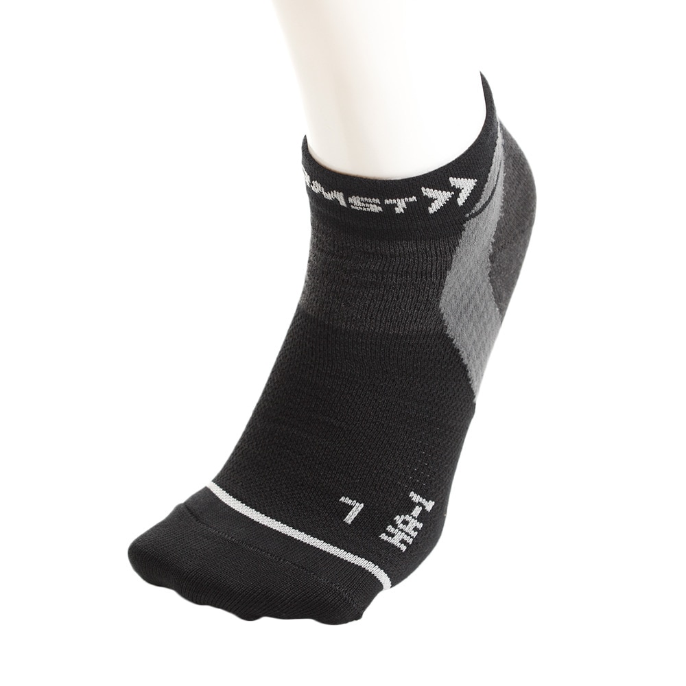 ザムスト（ZAMST）（メンズ、レディース）機能ソックスHA-1メッシュソックスBLK 靴下 黒 スポーツ用品はスーパースポーツゼビオ
