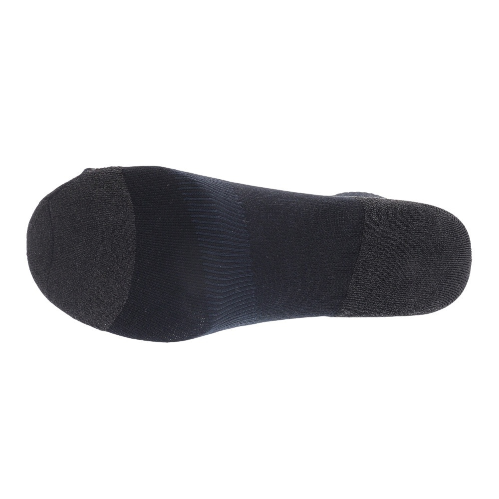 デサント（DESCENTE）（メンズ、レディース）ランニングソックス 靴下 MoveSox ブラック DOAVJB02 BK アンクル丈 スポーツ スパイラルサポート