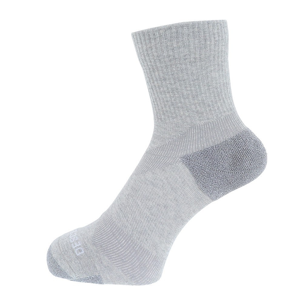デサント（DESCENTE）（メンズ、レディース）ランニングソックス 靴下 MoveSox グレー DOAVJB02 LGY アンクル丈 スポーツ スパイラルサポート