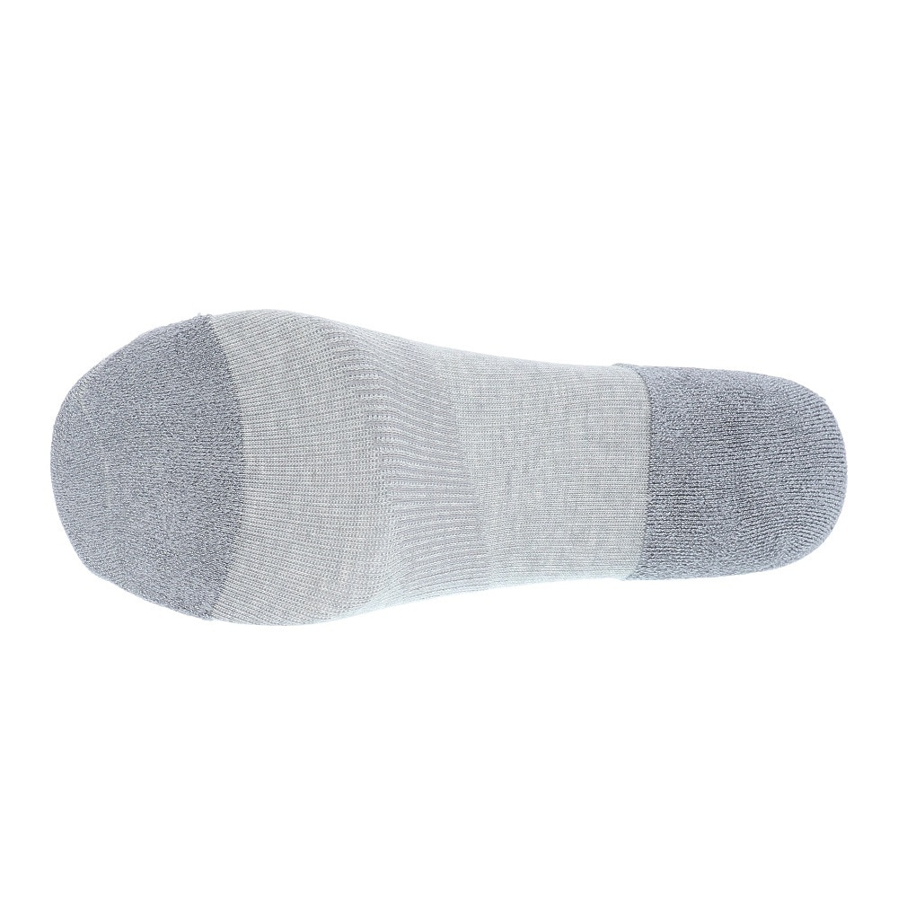 デサント（DESCENTE）（メンズ、レディース）ランニングソックス 靴下 MoveSox グレー DOAVJB02 LGY アンクル丈 スポーツ スパイラルサポート
