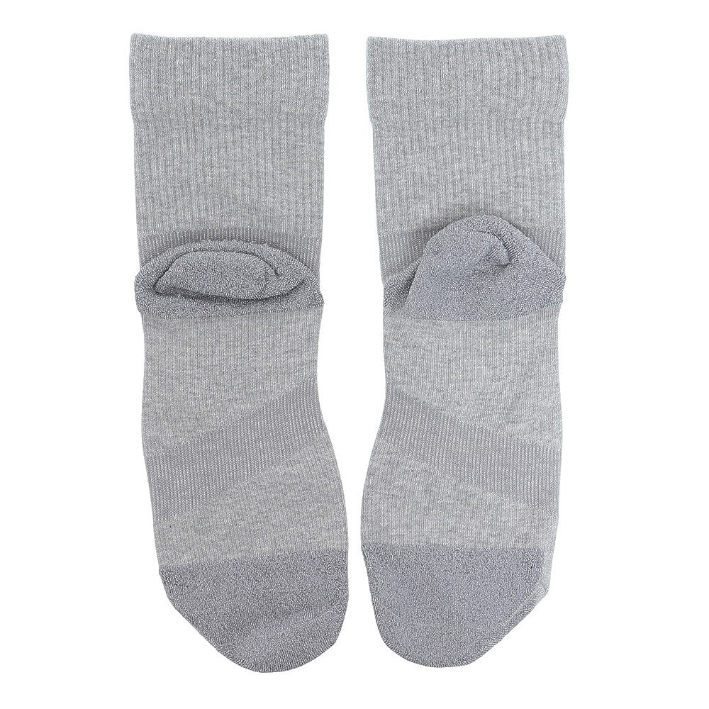 デサント（DESCENTE）（メンズ、レディース）ランニングソックス 靴下 MoveSox グレー DOAVJB02 LGY アンクル丈 スポーツ スパイラルサポート