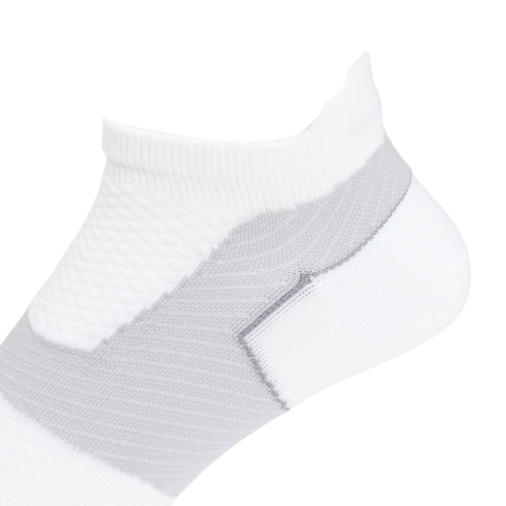 ツー・タイムズ・ユー（2XU）（メンズ、レディース）靴下 ベクターウルトラライトクルー ノーショーソックス UA7027E-WHT/WHT
