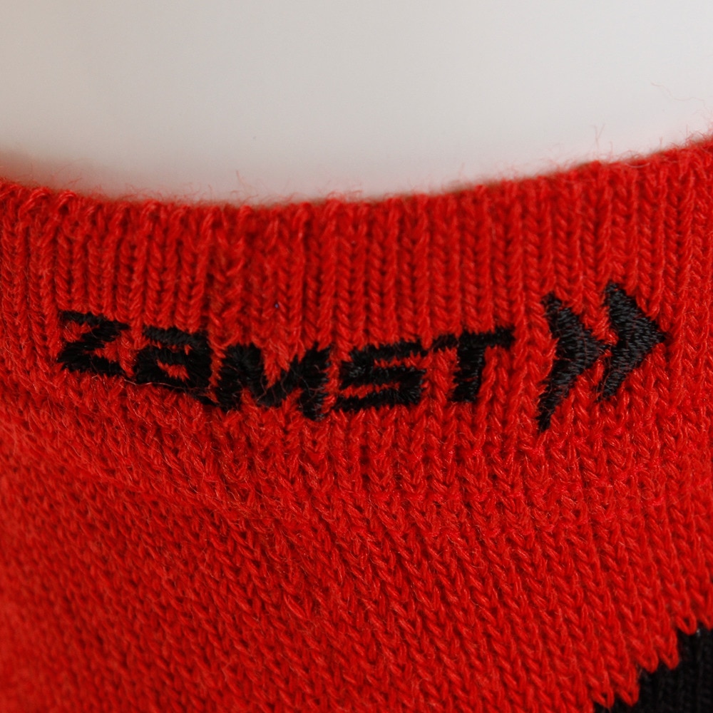 ザムスト（ZAMST）（メンズ、レディース）機能ソックスAS-1 5本指ソックス レッド 靴下