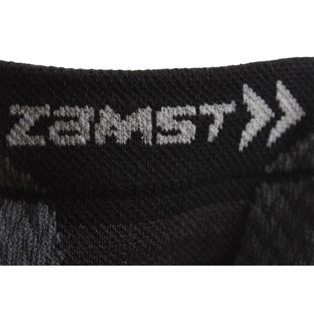 ザムスト（ZAMST）（メンズ、レディース）機能ソックスHA-1 5本指メッシュソックス BLK 靴下 黒