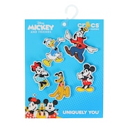 (メンズ、レディース、キッズ)ジビッツ チャーム ディズニーミッキー & フレンズ 5PK 10010001 シューズアクセサリー シューチャーム