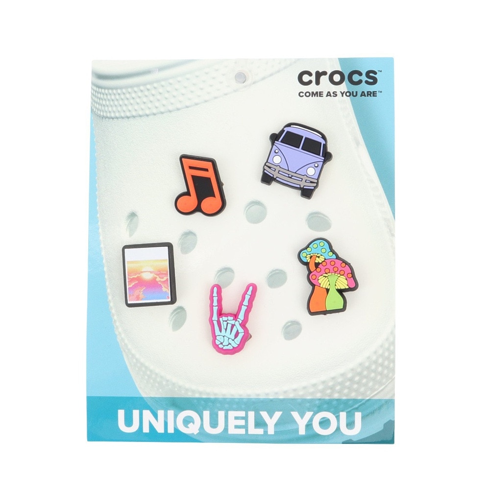 クロックス（crocs）（メンズ、レディース、キッズ）ジビッツチャーム Fky Road Trip 5個セット 10010278