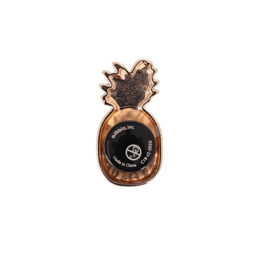 クロックス（crocs）（メンズ、レディース、キッズ）ジビッツチャーム Gold Pineapple 10011124