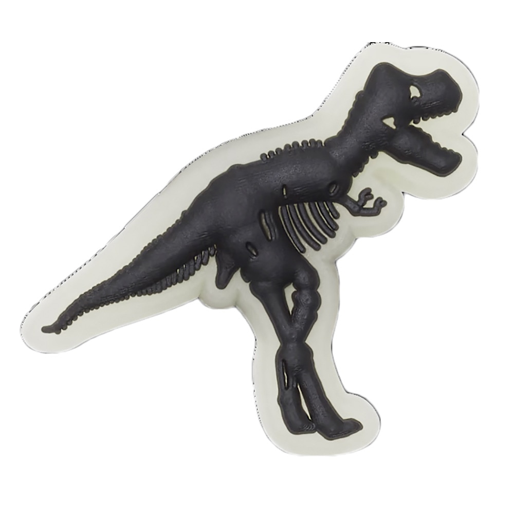クロックス（crocs）（メンズ、レディース、キッズ）ジビッツチャーム グロウ イン ザダーク ダイノ 10011705