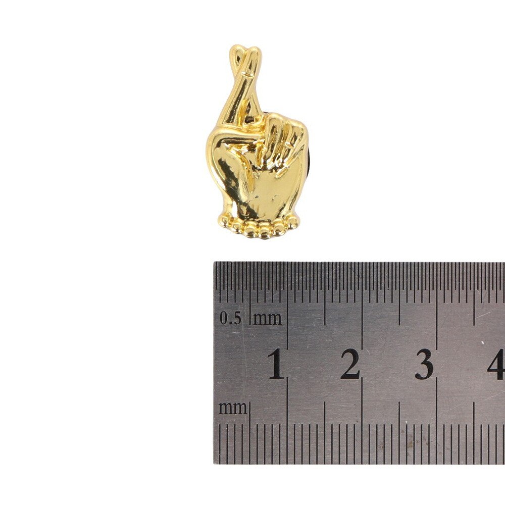 クロックス（crocs）（メンズ、レディース、キッズ）ジビッツチャーム Gold Fingers 10012279