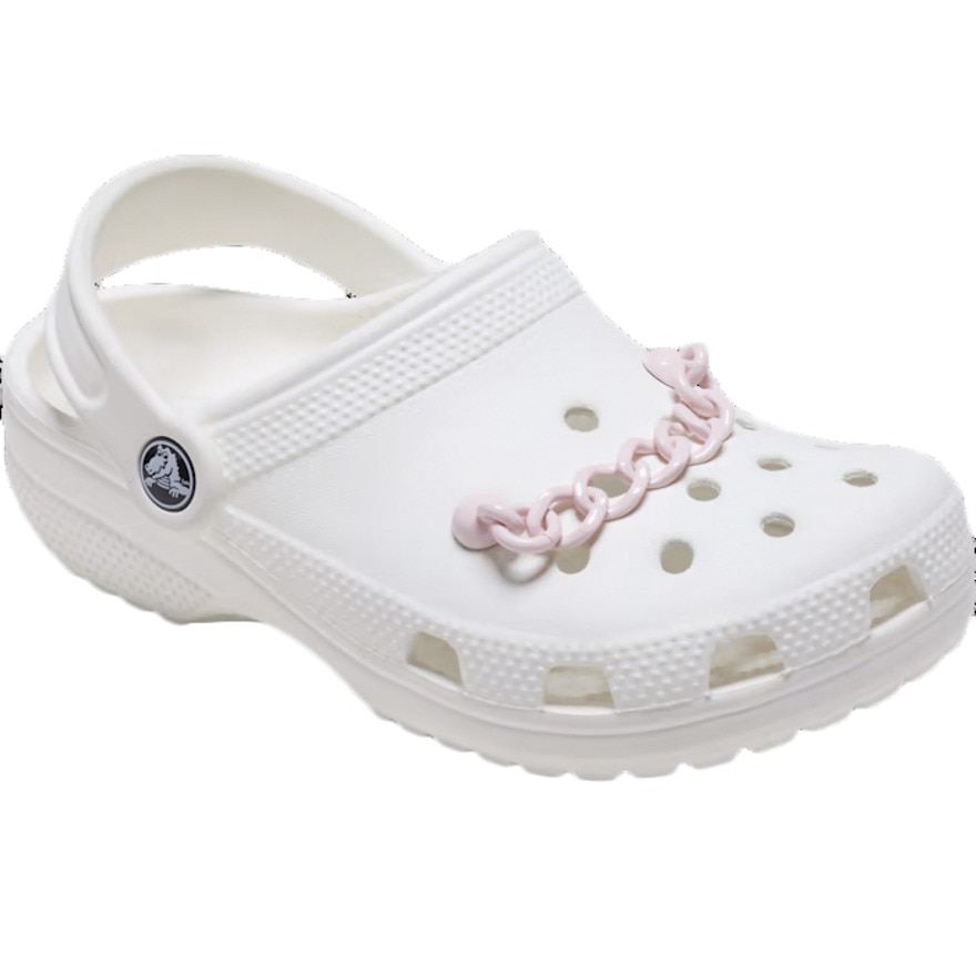 クロックス（crocs）（メンズ、レディース、キッズ）ジビッツチャーム ピンク シック チェーン 10012304
