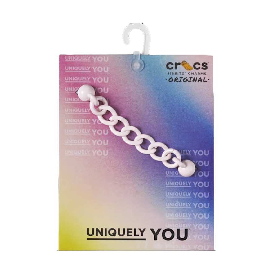 クロックス（crocs）（メンズ、レディース、キッズ）ジビッツチャーム ピンク シック チェーン 10012304