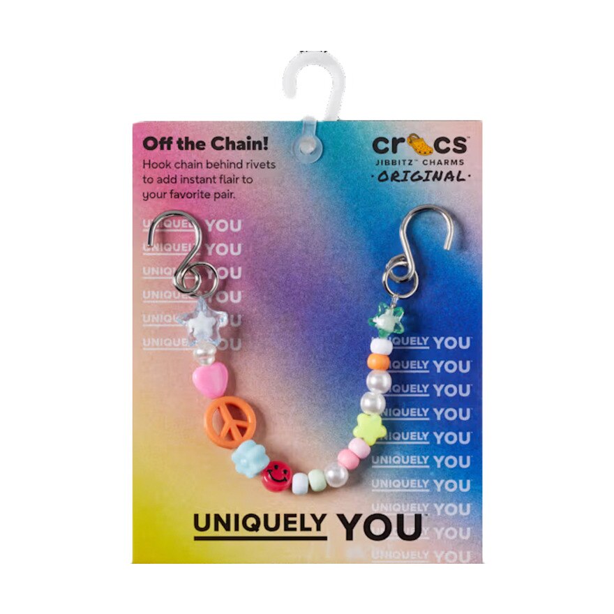 クロックス（crocs）（メンズ、レディース、キッズ）ジビッツチャーム ビーデッド ストラップ チェーン 10013355
