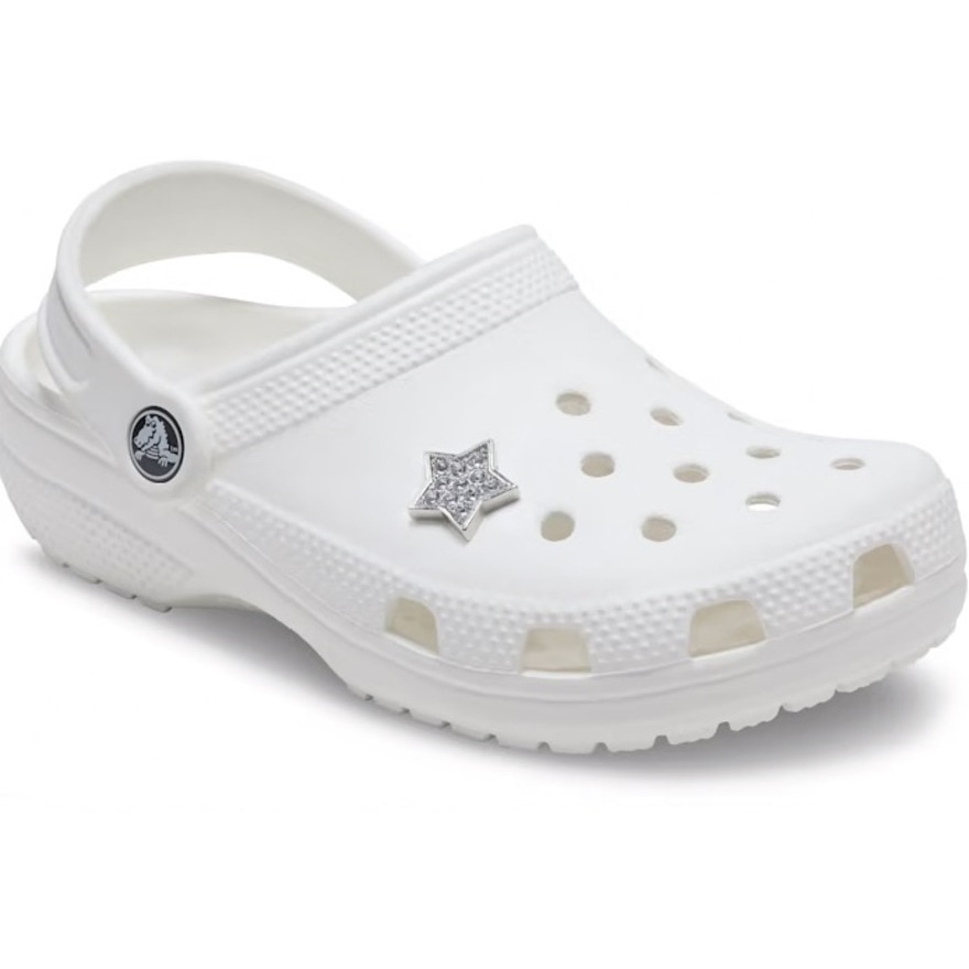 クロックス（crocs）（メンズ、レディース、キッズ）ジビッツチャーム シルバースター 10009624