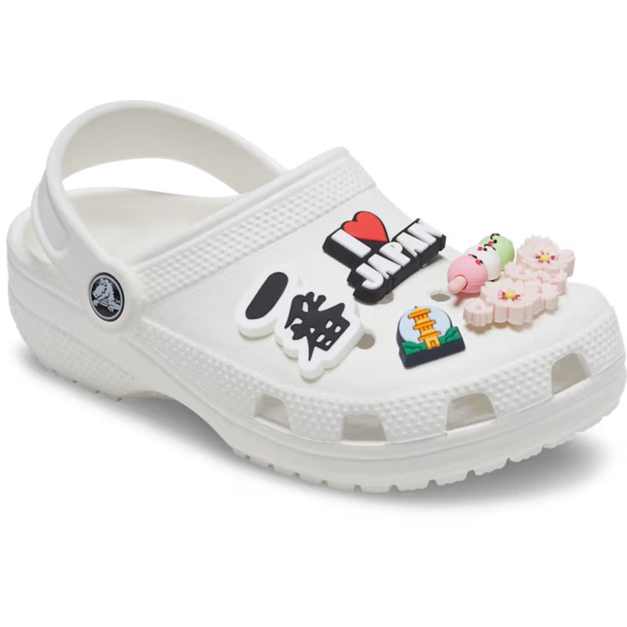 クロックス（crocs）（メンズ、レディース、キッズ）ジビッツチャーム 日本 桜 5 パック 10014825