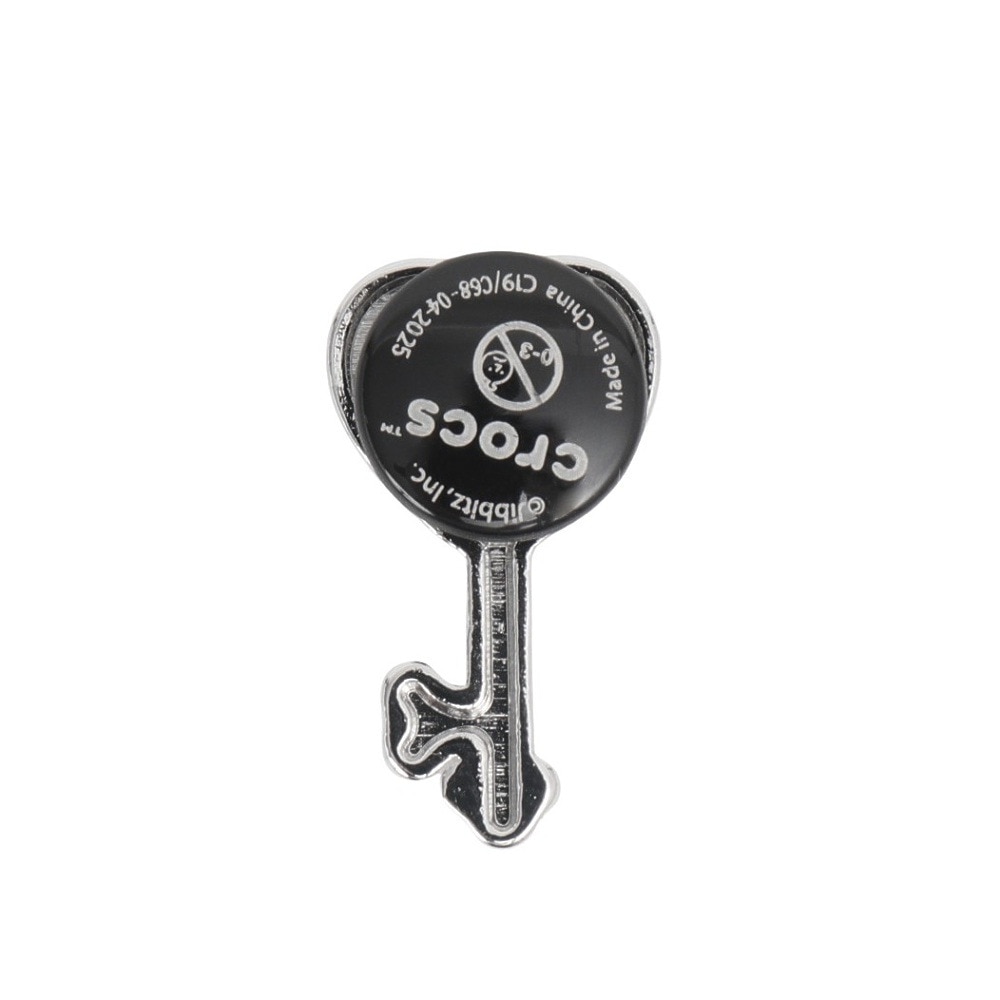 クロックス（crocs）（メンズ、レディース、キッズ）ジビッツチャーム SandBlack Heart Key 10011319