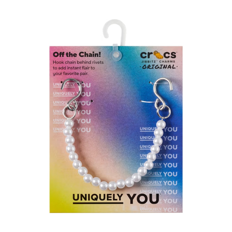 クロックス（crocs）（メンズ、レディース、キッズ）ジビッツチャーム パール ストラップ チェーン 10013439