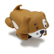 (メンズ、レディース、キッズ)ジビッツチャーム 3D ドッグ ウィズ ポウ 10013551