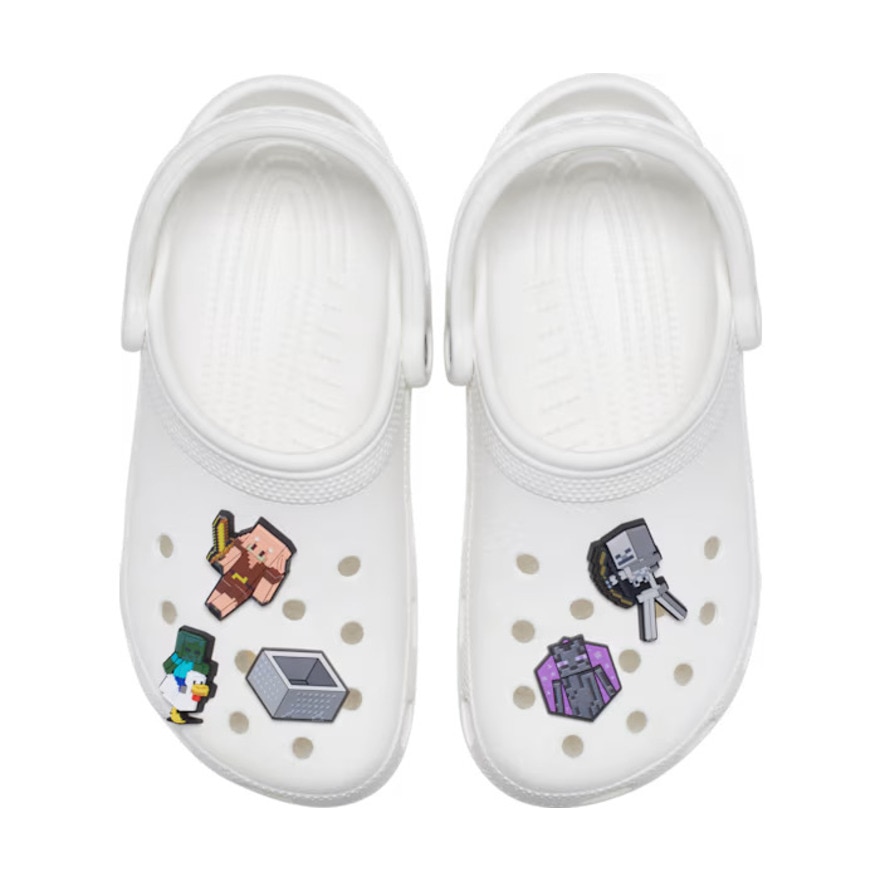 クロックス（crocs）（メンズ、レディース、キッズ）ジビッツチャーム マインクラフト 5 パック 10014539