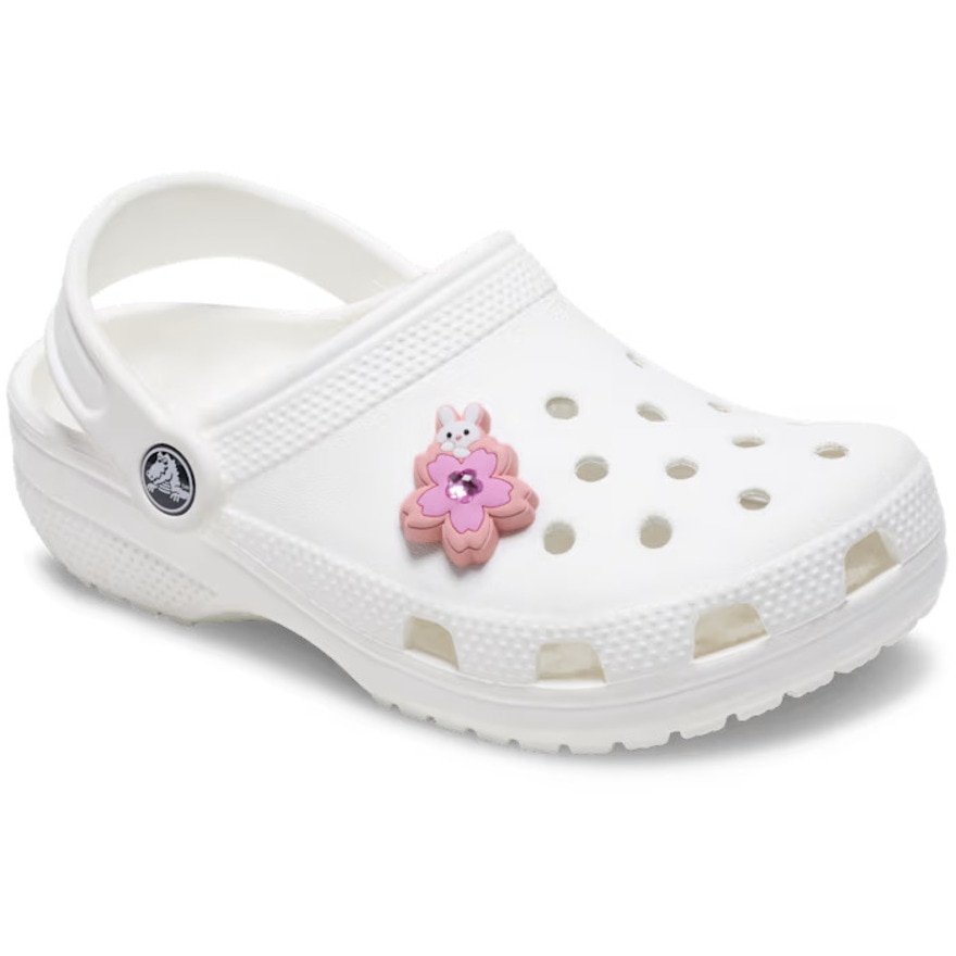 クロックス（crocs）（メンズ、レディース、キッズ）ジビッツチャーム チェリーブロッサム バニー 10015052