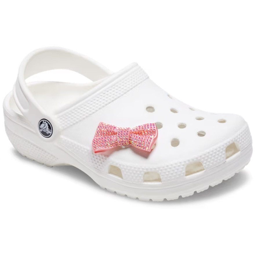 クロックス（crocs）（メンズ、レディース）ピンク ボウ 10015175