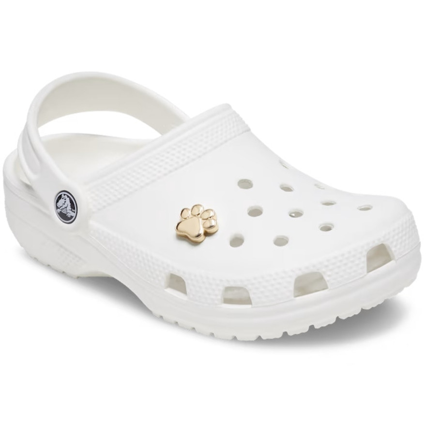 クロックス（crocs）（メンズ、レディース、キッズ）ジビッツチャーム ゴールド ドッグ パウ 10012310