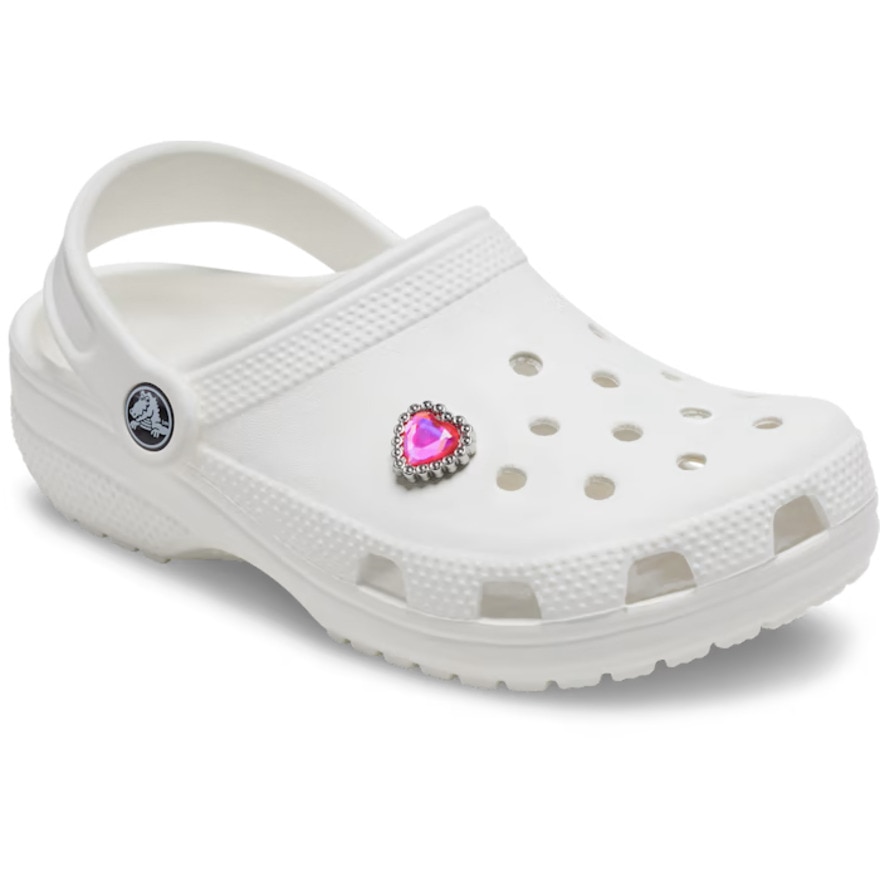 クロックス（crocs）（メンズ、レディース、キッズ）ジビッツ チャーム ゴージャス ハート ジェム 10012444