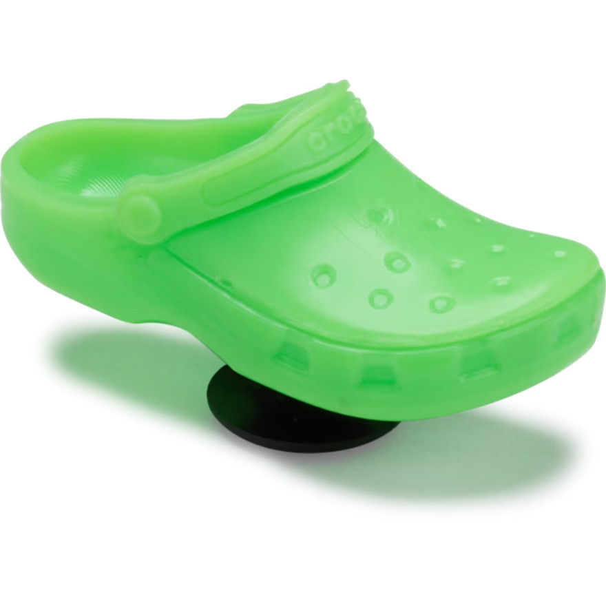 クロックス（crocs）（メンズ、レディース、キッズ）ジビッツ チャーム 3D グリーン クラシック クロッグ 10013554
