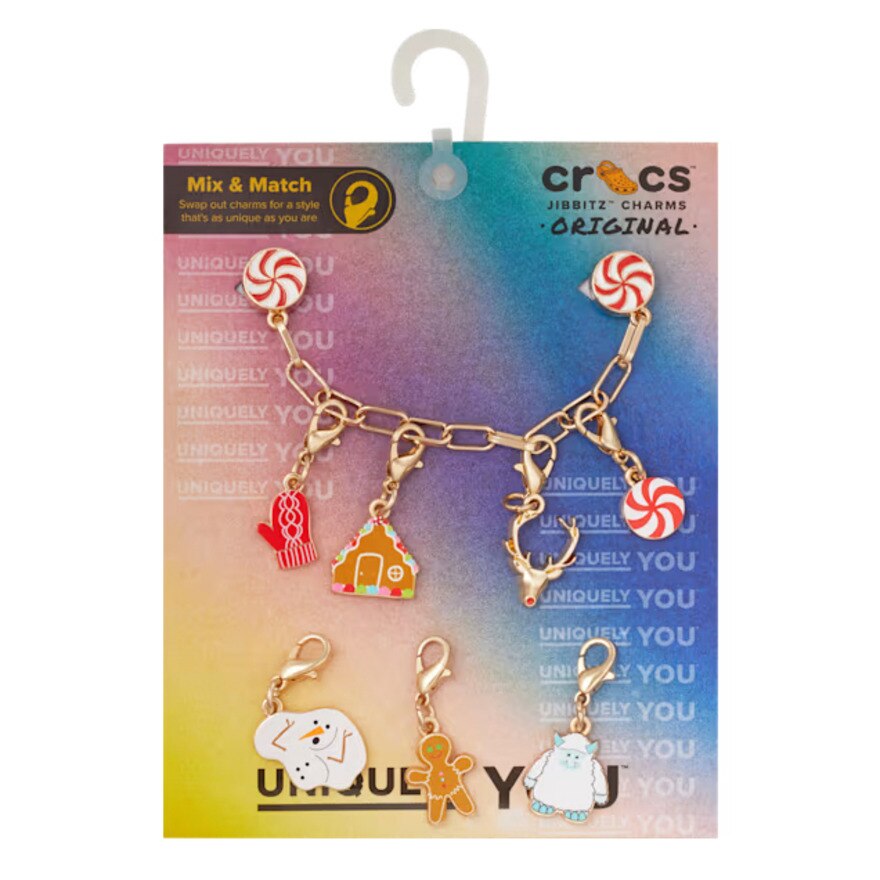 クロックス（crocs）（メンズ、レディース、キッズ）ジビッツ チャーム ホリデー フレンドシップ ブレスレット 10014256