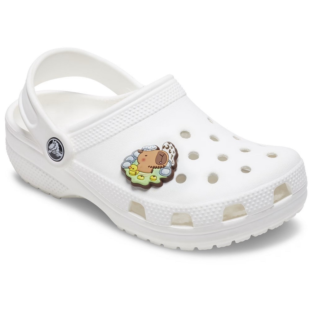 クロックス（crocs）（メンズ、レディース、キッズ）ジビッツ チャーム 温泉カピバラ ふいー 10016296